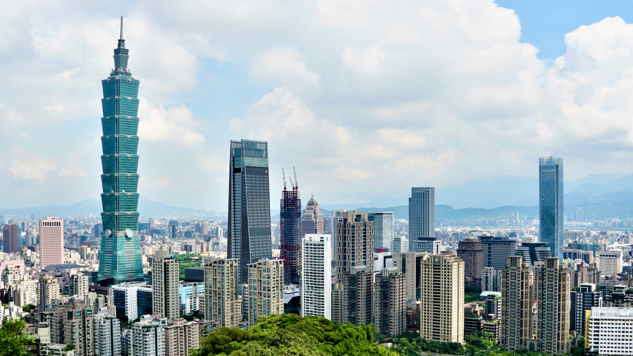 Taipei Skyline-From Singapore to Taiwan